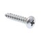 Prime-Line Sheet Metal Screw, #10 x 1 in, Zinc Plated Pan Head Phillips Drive, 100 PK 9020346 - alternate 1